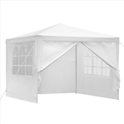 Buy Instahut 4 Panel White Marquee Outdoor Gazebo - 3 x 3metre