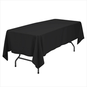 Buy Gominimo Polyester Table Cloth 230cm Black