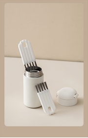 Buy Cup Lid Brush White 10*4.5*0.7cm