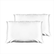 Buy Casa Decor Luxury Satin Pillowcase Twin Pack 