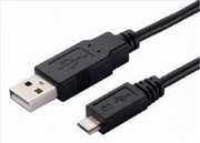 Buy Astrotek USB2.0 A-Male To Micro USB B-Male - Black - 3M