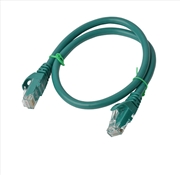 Buy 8Ware Cat6a UTP Ethernet Cable 25cm Green