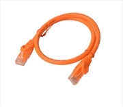 Buy 8Ware CAT6A Cable 0.25m (25cm) - Orange Color