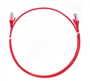 Buy 8Ware CAT6 Ultra Thin Slim Cable 0.5m/50cm Red