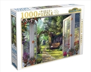 Buy Harlington Garden Doorway View Puzzle 1000pc