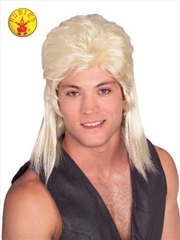 Buy Mullet Blonde Wig - Adult