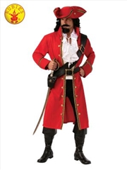 Buy Pirate Captain Costume - Size Std