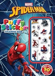 Buy Spider Man: Puffy Sticker Colouring Book