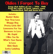 Buy Oldies I Forgot To Buy