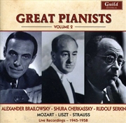 Buy Great Pianists 2- 1945 & 1958