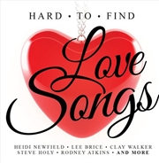 Buy Hard to Find Love Songs / Various