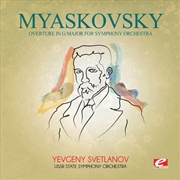 Buy Myaskovsky- Overture in G Major for Symphony Orch