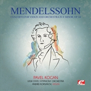 Buy Mendelssohn- Concerto for Violin & Orchestra in E Minor