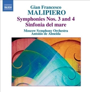 Buy Malipiero: Symphonies Nos 3 & 4