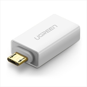 Buy UGREEN Micro USB to USB-A OTG Adapter (White) 30529