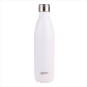 Buy Oasis Stainless Steel Double Wall Insulated Drink Bottle 750Ml - Matte White 8882MW