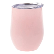 Buy Oasis Stainless Steel Double Wall Insulated Wine Tumbler 330ml - Soft Pink