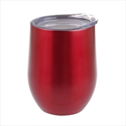 Buy Oasis Stainless Steel Double Wall Insulated Wine Tumbler 330ml - Ruby