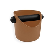 Buy GOMINIMO Coffee Knock Box With Removable Knock Bar Brown 11cm