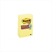 Buy POST-IT Super Sticky 660-5SSCY Lined Yw Pack of 5