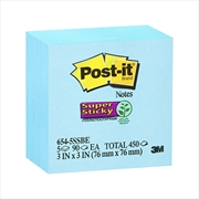 Buy POST-IT SS 654-5SSBE Blue 75X75 Box of 4