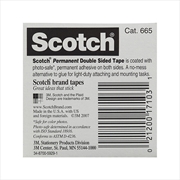 Buy SCOTCH D-S Tape 665 12mm Box of 12