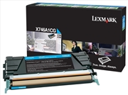 Buy LEXMARK X746 X748 CYAN TONER 7K RETURN PROGRAM