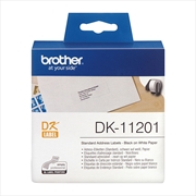 Buy Brother WHITE STANDARD ADDRESS LABELS, 29MM X 90MM 400 LABELS PER ROLL