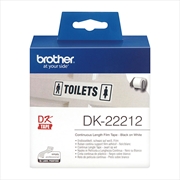 Buy Brother White Cont. Film Roll Direct Thermal 62mm x 15.24mm