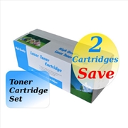 Buy TN-340 Cyan High Yield Generic Toner(Set of 2)