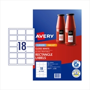 Buy AVERY Rect L7109 18Up Pack of 10