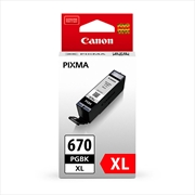 Buy CANON PGI670XL Black Ink Cartridge