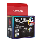 Buy CANON PG640 CL641 XL Twin Pack Genuine Inkjet Cartridges