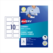 Buy AVERY Name Badge L7427 10 Up Pack of 15