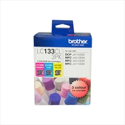 Buy BROTHER LC133 CMY Colour Pack