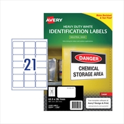 Buy AVERY Laser Label L7060 21Up Pack of 25