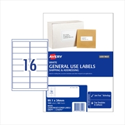 Buy AVERY Gen Label L7162GU 16Up Bx100