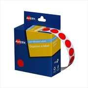 Buy AVERY Display Red 14mm Roll1050