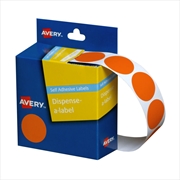 Buy AVERY Display Orange 24mm Roll500