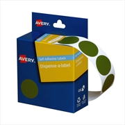 Buy AVERY Display Green 24mm Roll500