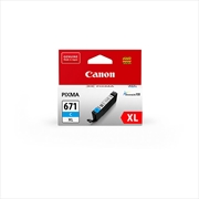 Buy CANON CLI671XL Cyan Ink Cartridge