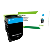 Buy LEXMARK 808HC HY Cyan Toner