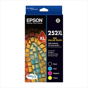 Buy EPSON 252XL 4 Ink Value Pack