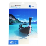 Buy AUSJET 220gsm A4 T-Shirt Transfer Paper - Dark Colours 20 Sheets