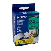 Buy BROTHER TZe751 Labelling Tape 24mm Black on Green TZE Tape