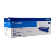 Buy BROTHER TN-443C Colour Laser Toner - High Yield Cyan - to suit HL-L8260CDN/8360CDW MFC-L8690CDW/L890