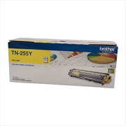 Buy Brother TN-255Y Colour Laser Toner - Yellow High Yield Cartridge- HL-3150CDN/3170CDW/MFC-9140CDN/933