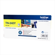 Buy Brother TN-240Y Colour Laser Toner - Yellow, HL-3040CN/3045CN/3070CW/3075CW, DCP-9010CN, MFC-9120CN/