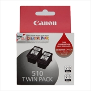 Buy CANON PG510 Black Ink Twin Pack