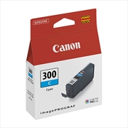 Buy CANON PFI300 Cyan Ink Tank